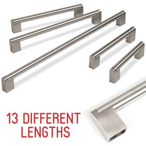 kitchen cabinets door handles stainless steel|stainless steel handles for wardrobe.